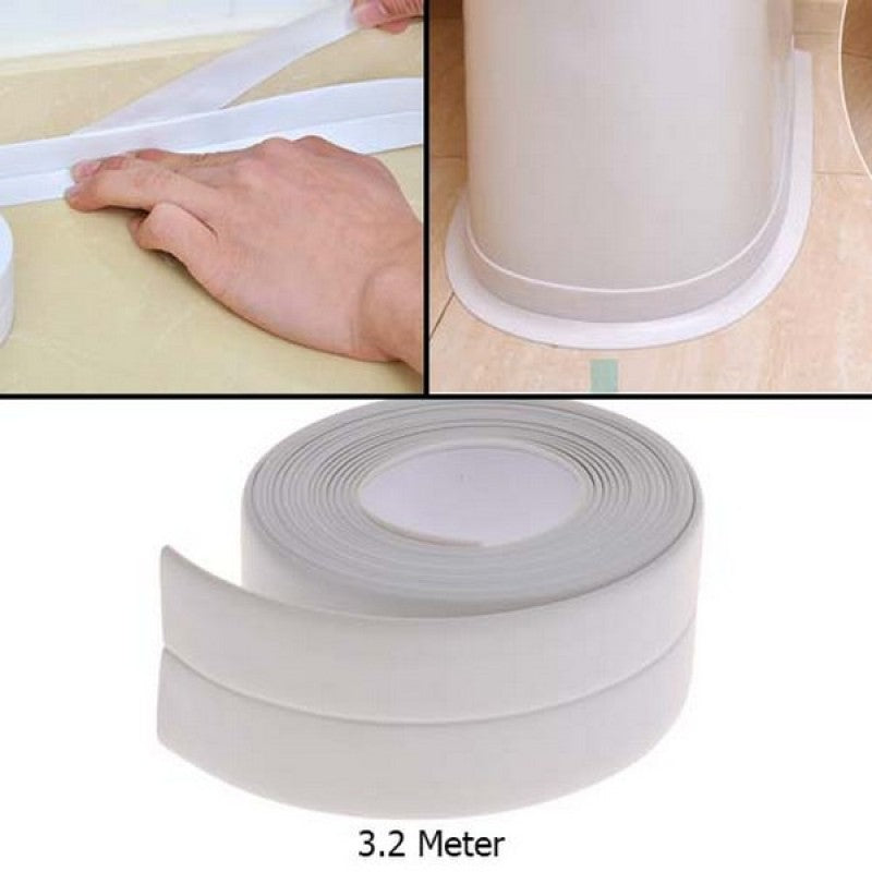 Filled Seam Tape For Bathroom & Kitchen (White Color)