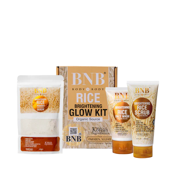 Rice Extract Facial Kit For Bright & Glowing Skin