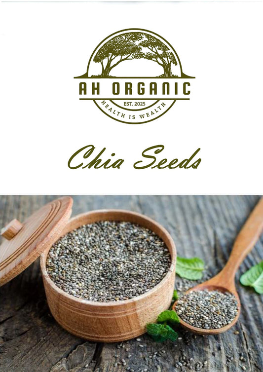 AH ORGANIC Chia Seeds – 100% Organic | Chemical Free | Superfood | 250gm