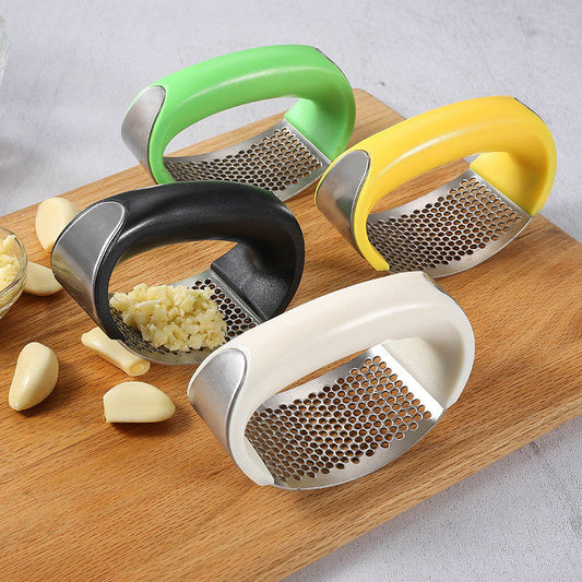 Stainless Steel Garlic Press Masher