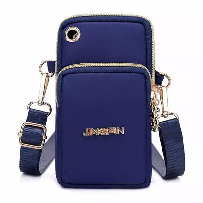 Vertical Mobile Phone Bag Nylon Small Cloth Bag Single Shoulder