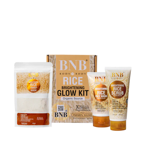 Rice Extract Facial Kit For Bright & Glowing Skin