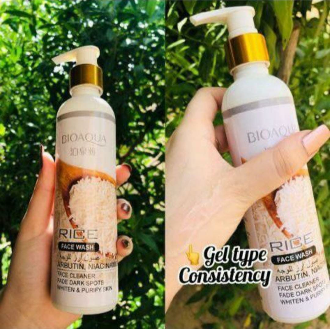 Bio Aqua RICE Face wash